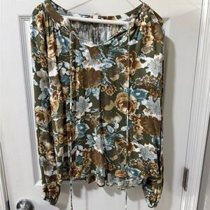 ANDREE BY UNIT Floral Multicolor Blouse